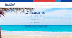 Desktop Screenshot of beachroad-hotel.com